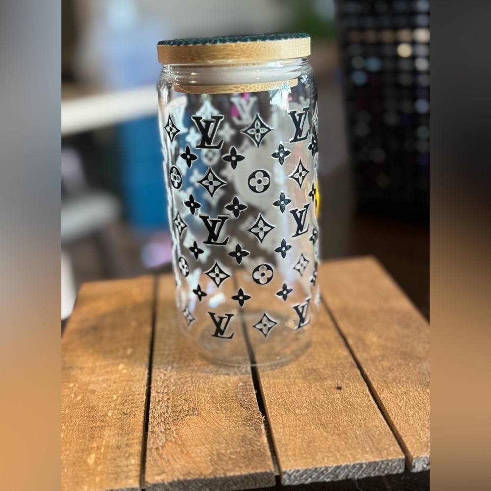 Multicolor Artistic Glass cup - Picture 3 of 4
